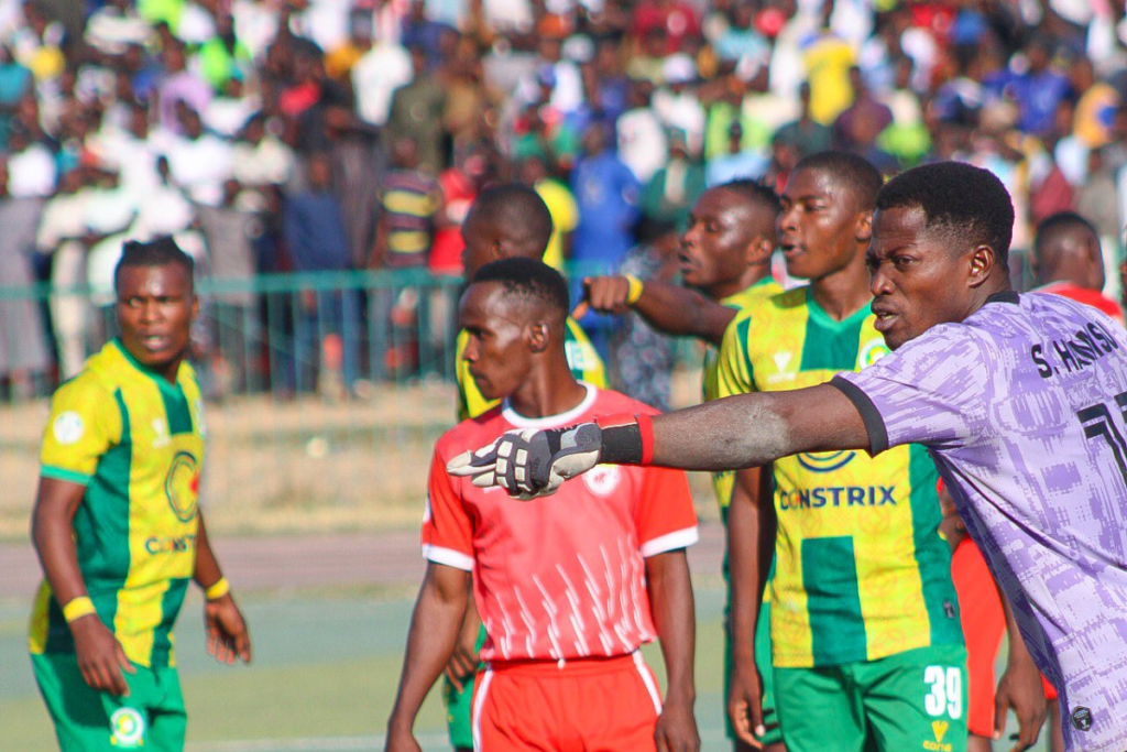 Katsina United in action in the Nigerian Premier League