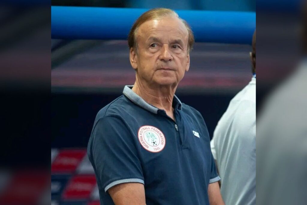 Former Nigerian Head Coach Gernot Rohr.
