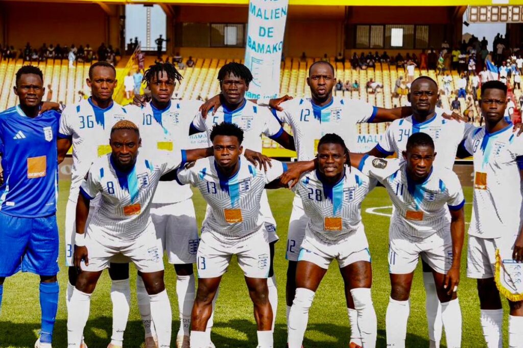 Stade Malien team before a match.