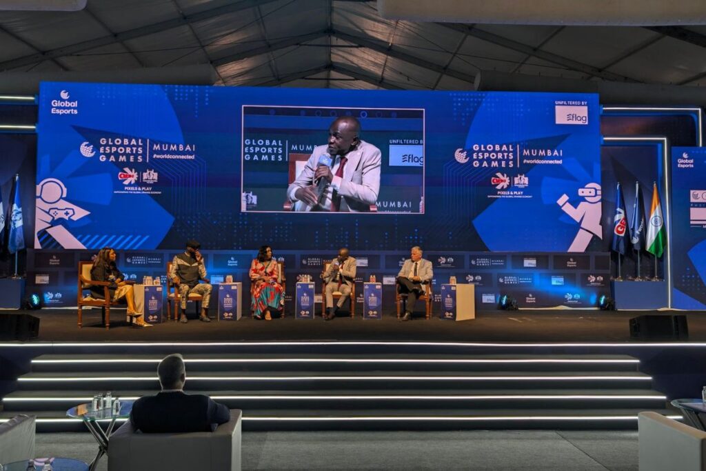 Speakers at the Global Esports Conference in Mumbai