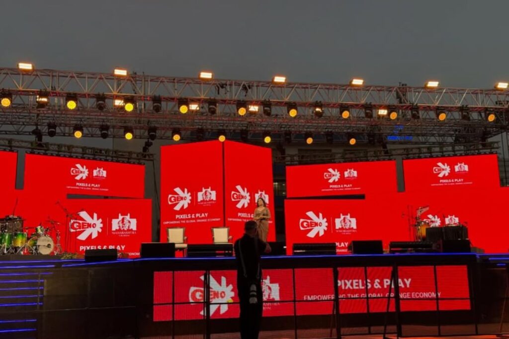 Displays at the Global Esports Festival.