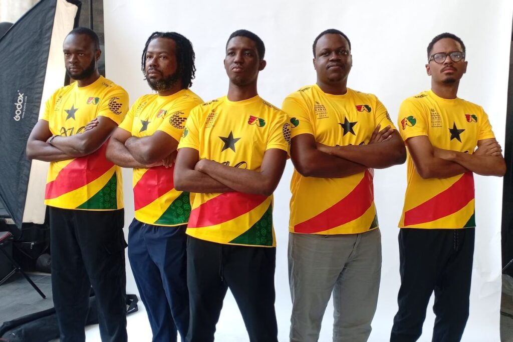 The Ghanian team at the 2026 Global Esports Games.