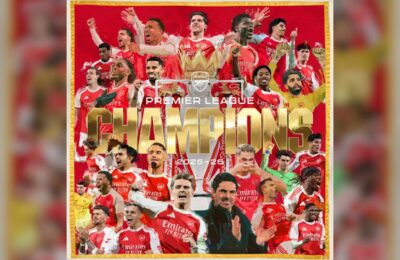 Persistent Champions: Arteta Guides Arsenal To Their First Premier League Title in 22 Years