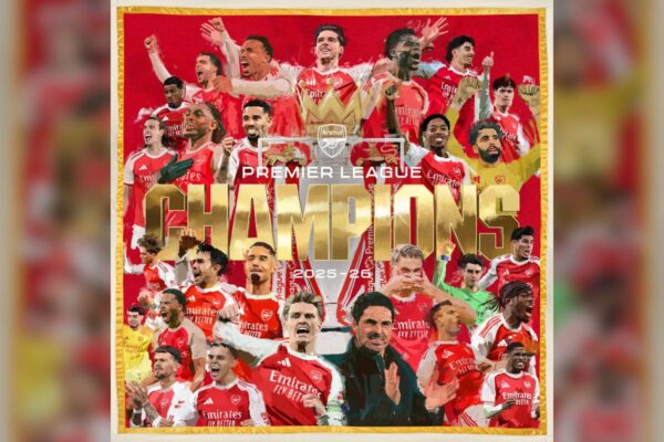 Persistent Champions: Arteta Guides Arsenal To Their First Premier League Title in 22 Years