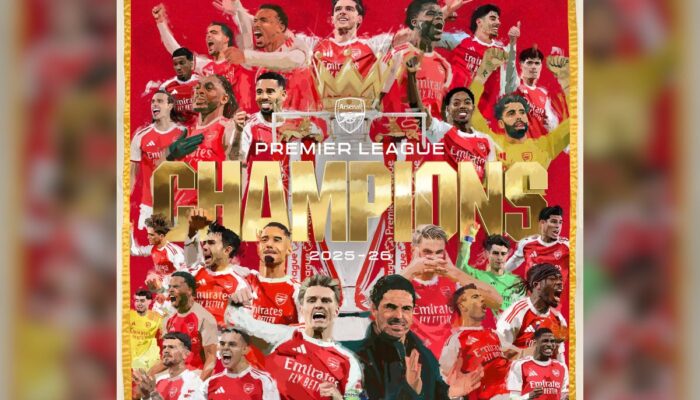 Persistent Champions: Arteta Guides Arsenal To Their First Premier League Title in 22 Years